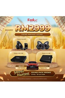 Gawai Promo (Feelart SQ-6.5E² + SQ-6.5X + DSP-F68 + AL-V68)